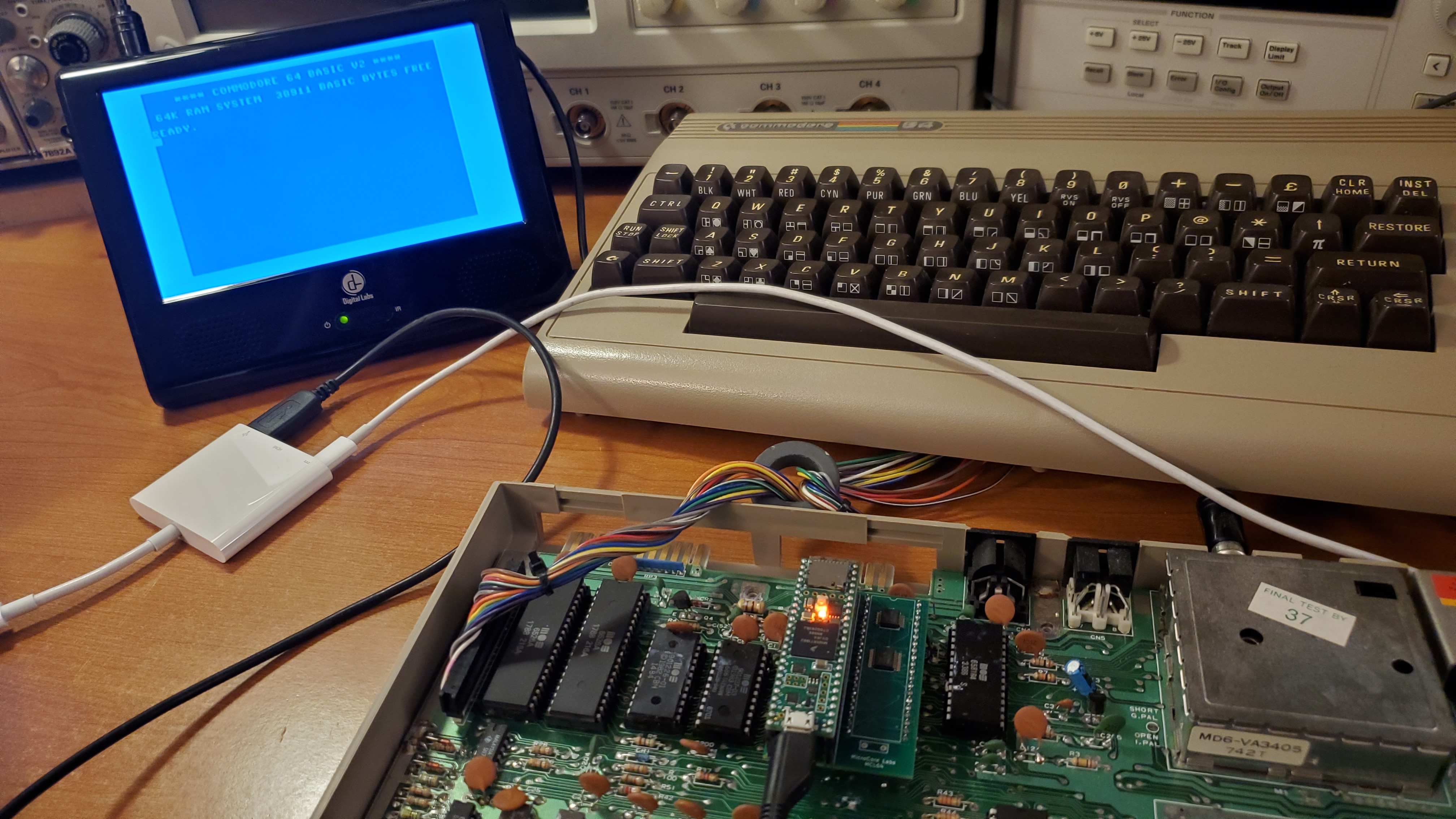 MCL64 – MOS 6510 Emulator works in Commodore 64 – MicroCore Labs